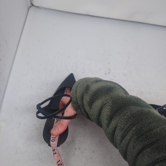 Christian Louboutin Black Strappy Condora Leather Pump - Picture 10 of 11